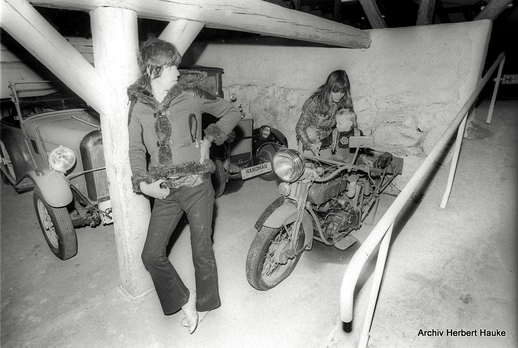 Keith Richards mit Anita Pallenberg
