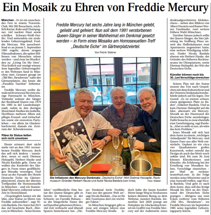 Artikel Münchner Merkur