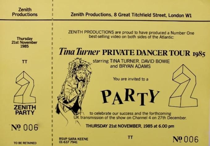 Tina Turners Party