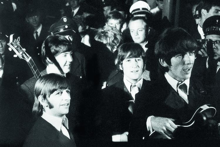 Die Beatles backstage